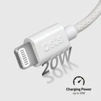 SBS USB-A Lightning Kabel 1,5 m Textil