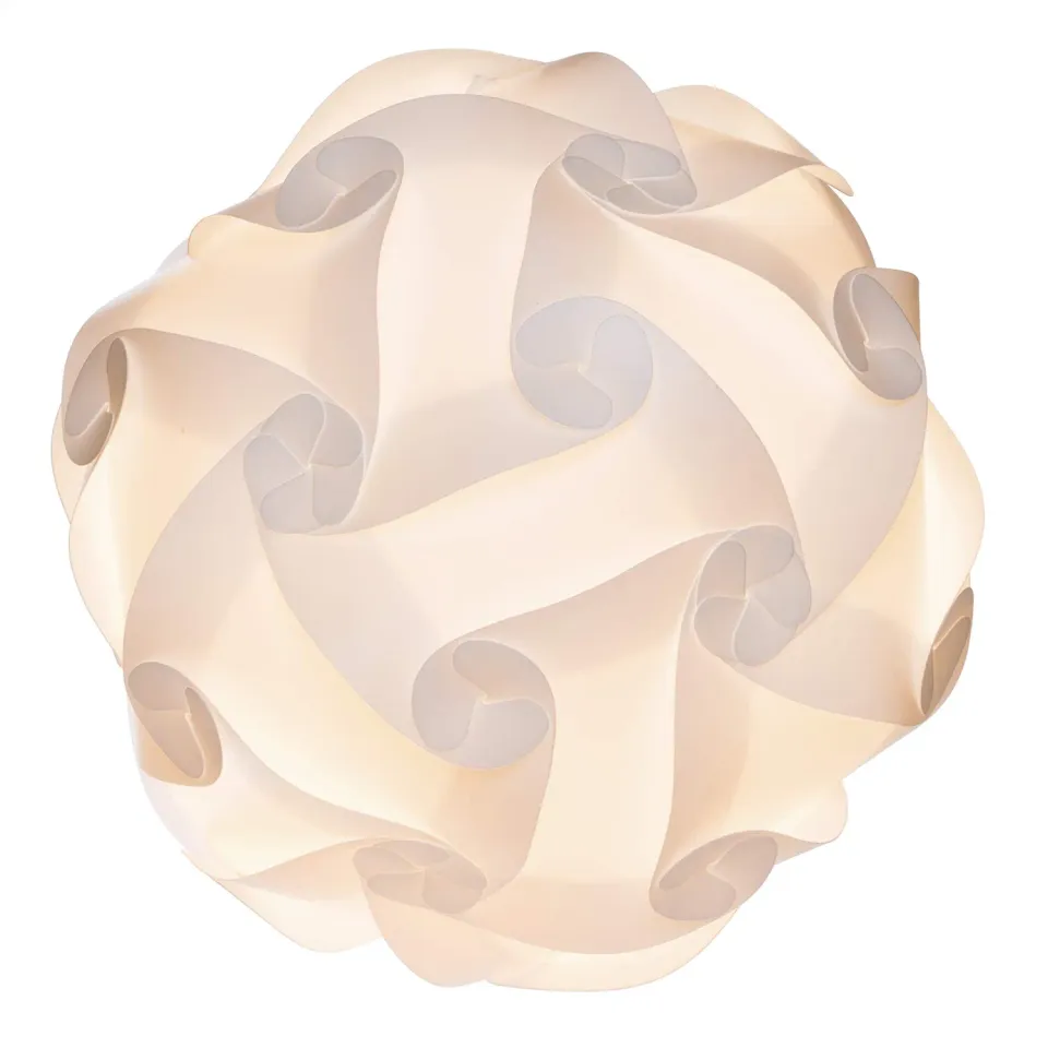EAZY CASE Puzzle Lampe M 30cm Lampenschirm 30-teilig DIY