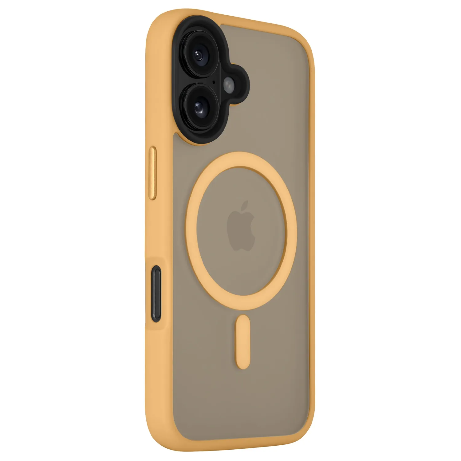 arktis Solid Case iPhone 16 Plus Hülle Aprikose matt