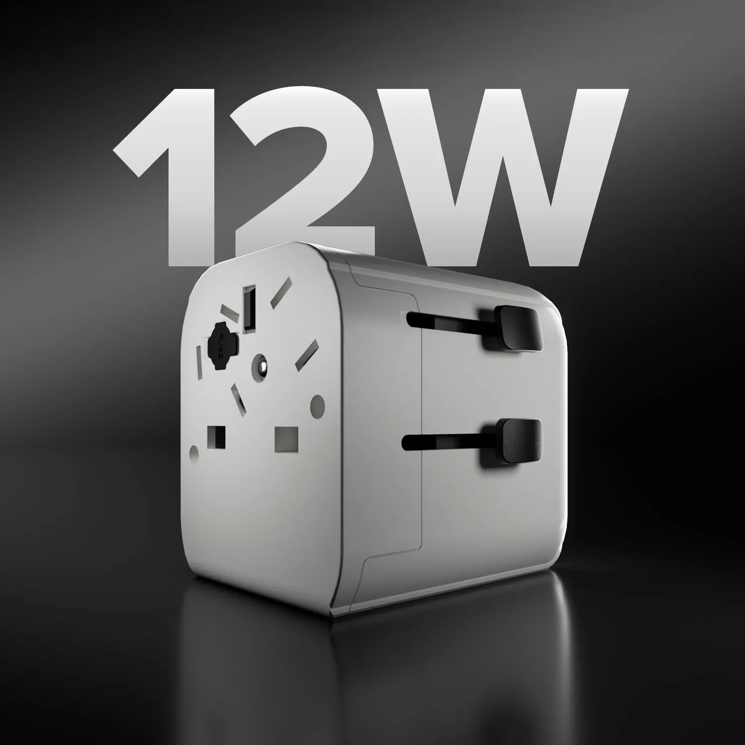 SBS Reiseadapter Universal 2500W USB-A Weltstecker