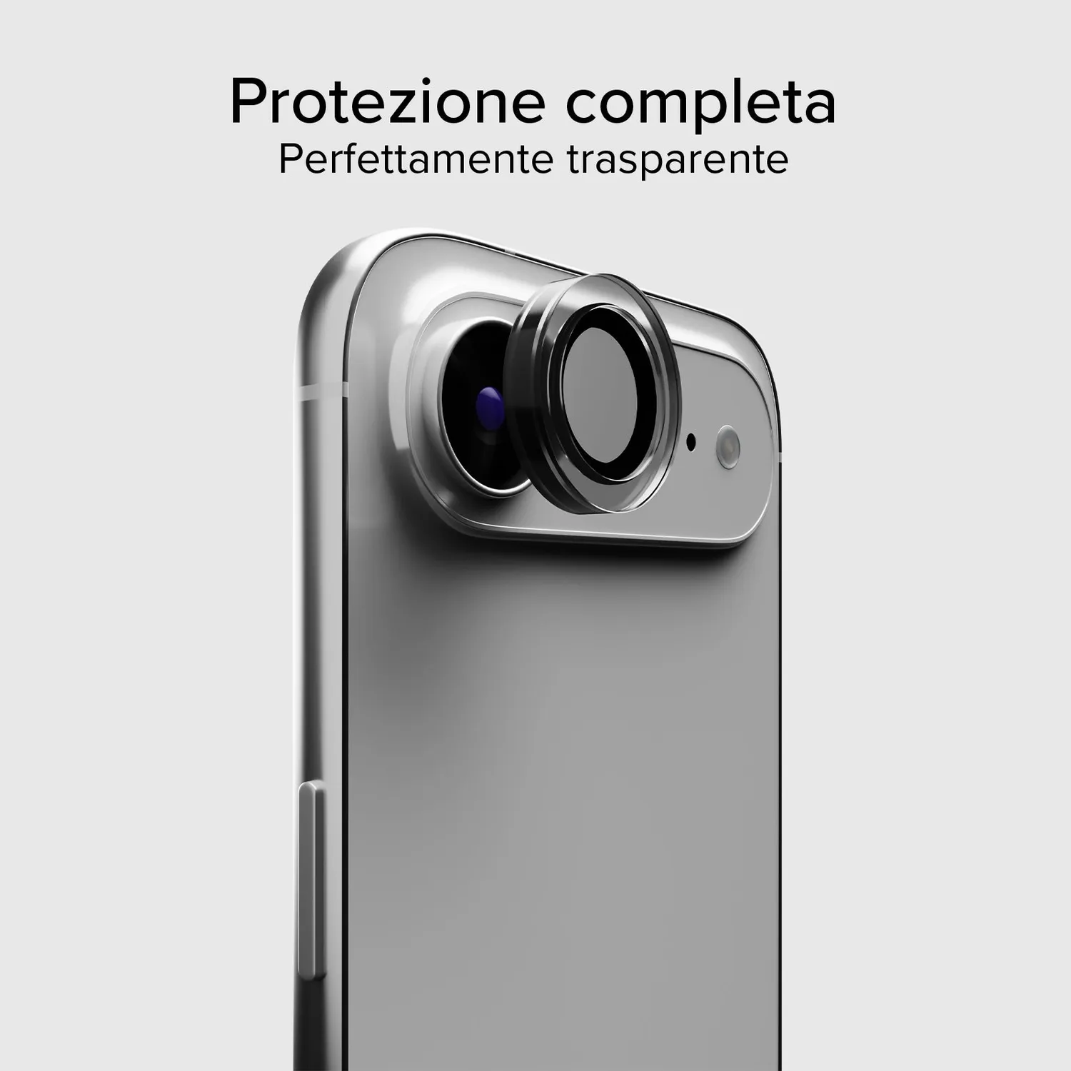 SBS iPhone Air Kameralinsenschutz Glas Transparent Kratzfest