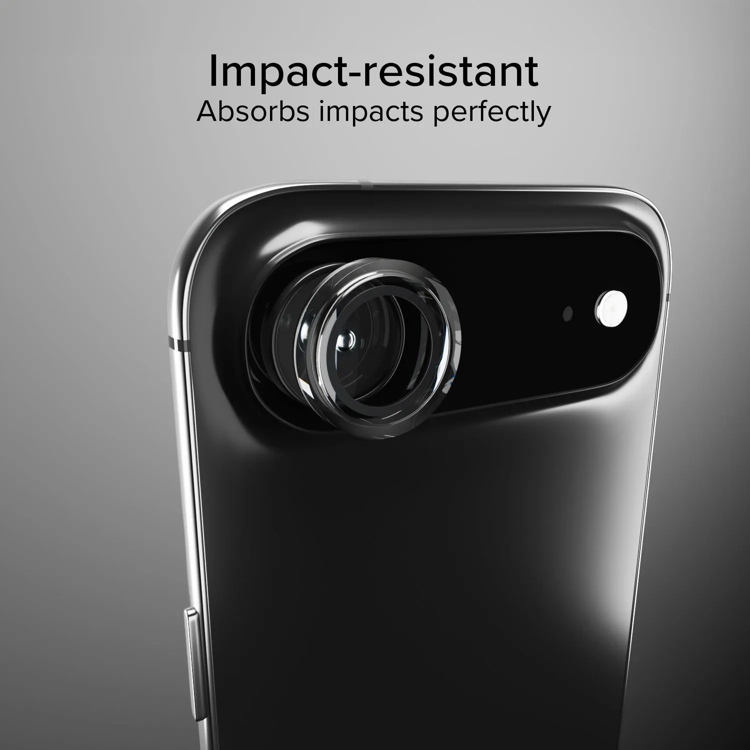 SBS D3O Kameraschutz Glas iPhone Air schwarz stoßfest