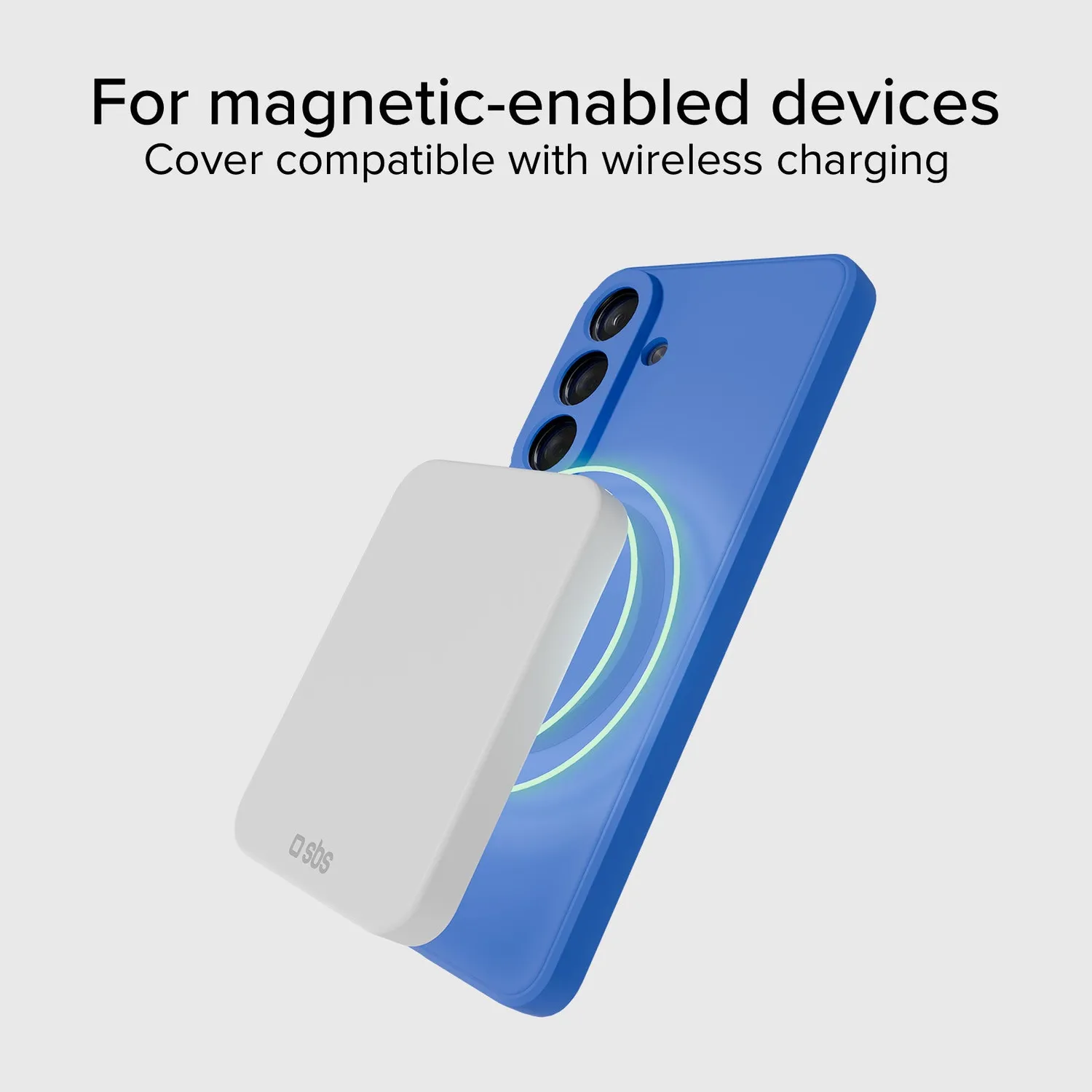 SBS Instinct Mag Handyhülle für Samsung S26+ blau magnetisch