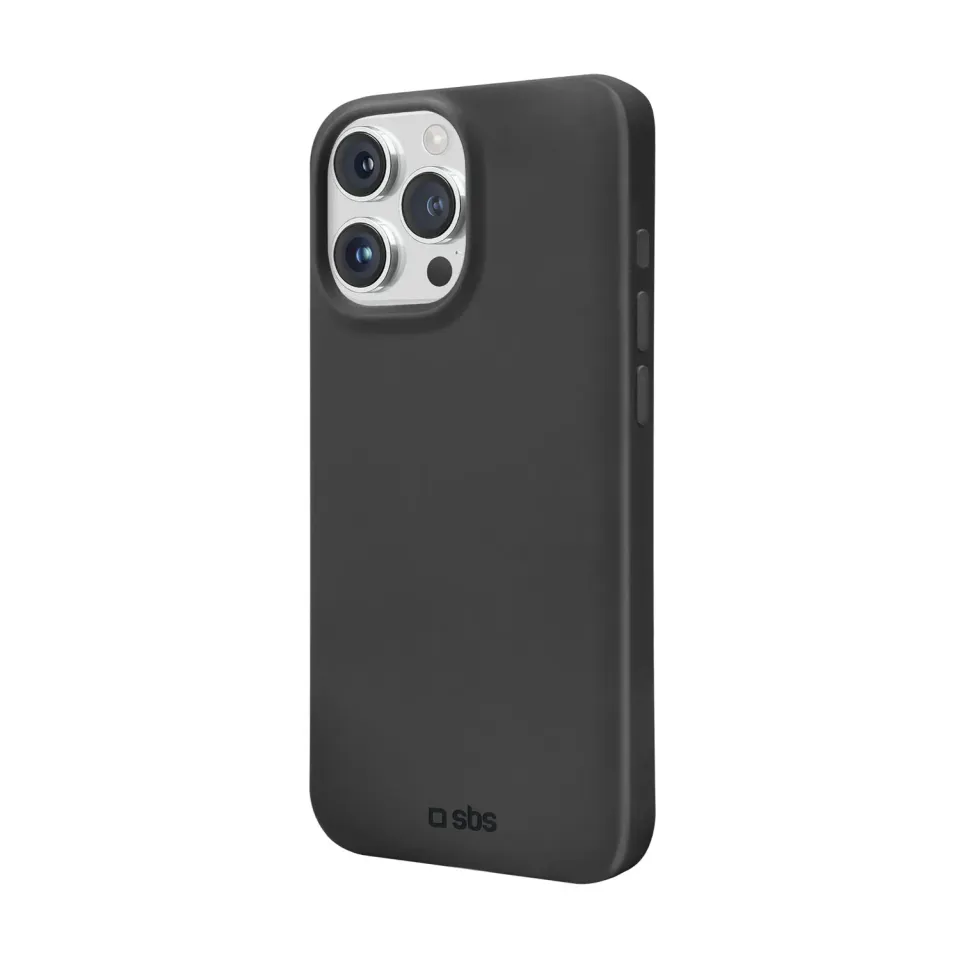 SBS Instinct Hülle iPhone 15 Pro Max schwarz weich