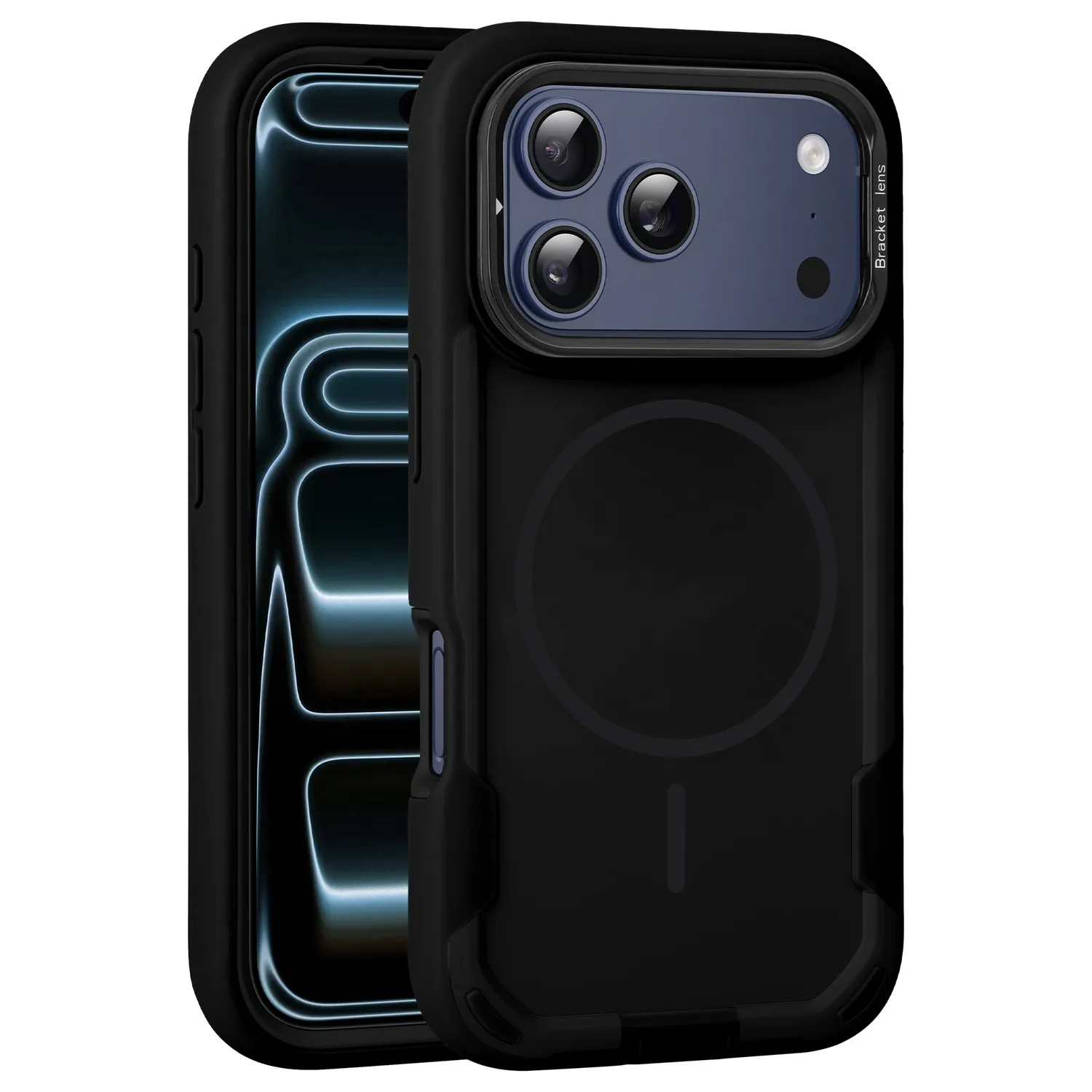 arktis iPhone 17 Pro Sentinel Hülle Schwarz Outdoor