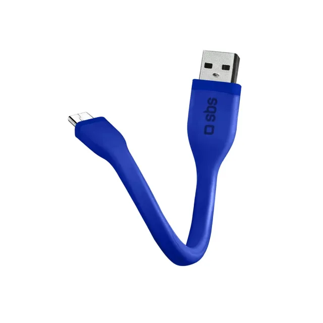 SBS Mini Micro-USB Kabel 12 cm Lade- und Datenkabel