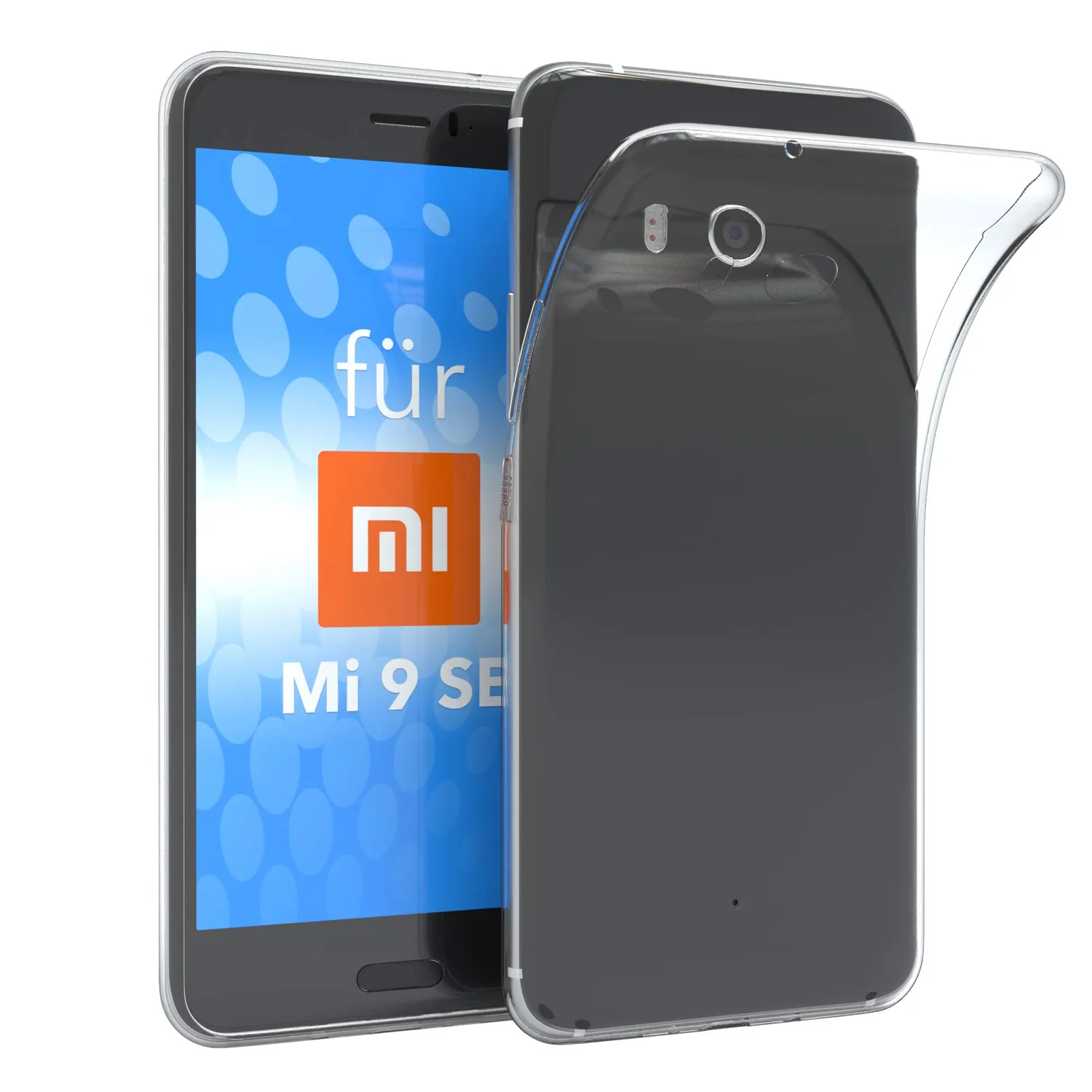 EAZY CASE Xiaomi Mi 9 SE Klapphülle Book Schwarz Kartenfach