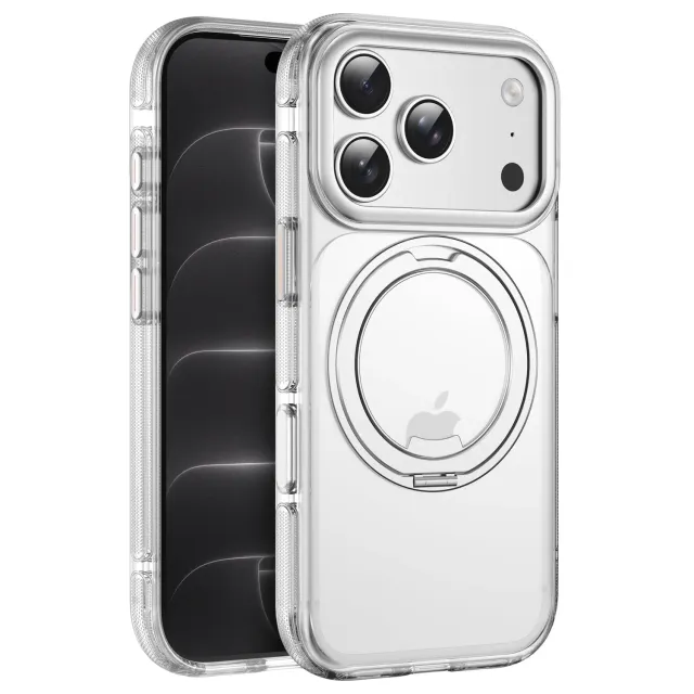 arktis iPhone 18 Pro Max GripCase Ring schwarz MagSafe