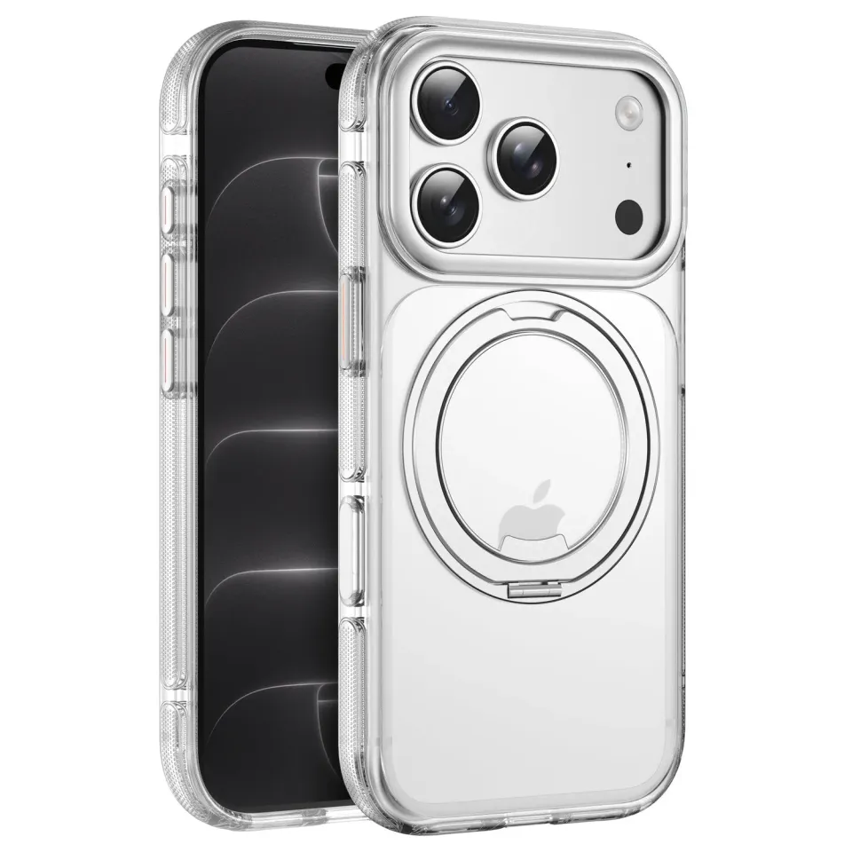 arktis iPhone 18 Pro GripCase Hülle Transparent MagSafe