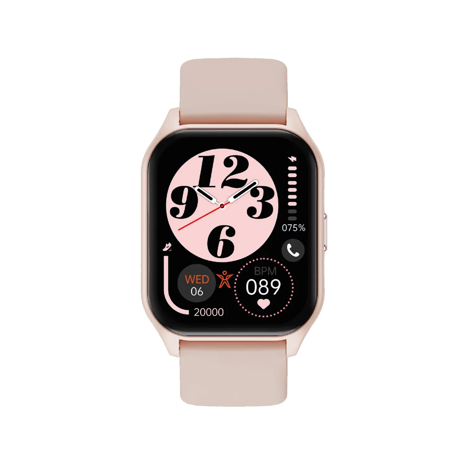 SBS OneTrack Fitnessarmband Smart Band Schwarz Anruf