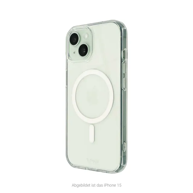 Artwizz ClearClip+Charge iPhone 16 Hülle transparent MagSafe