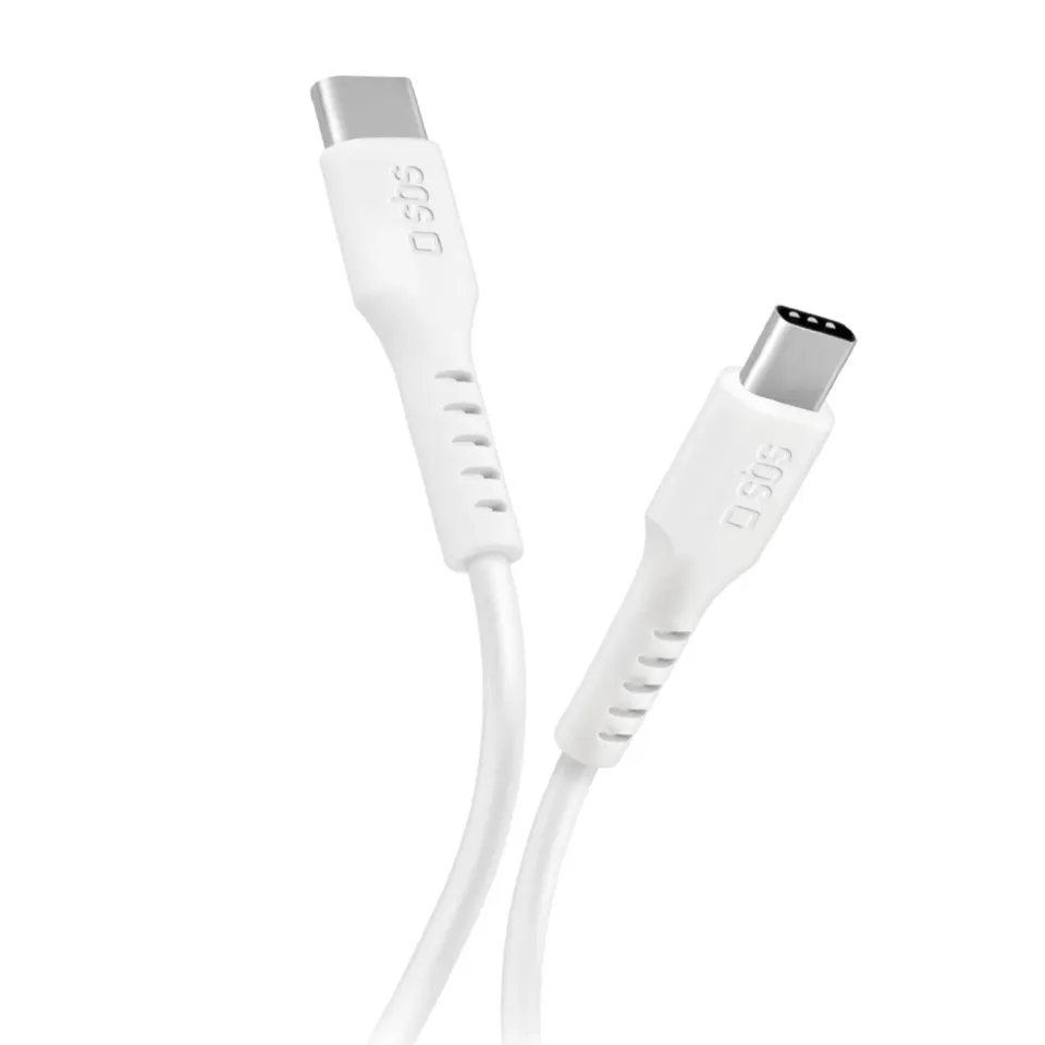 SBS USB-C auf USB-C Ladekabel 1 m Schnellladekabel 25W