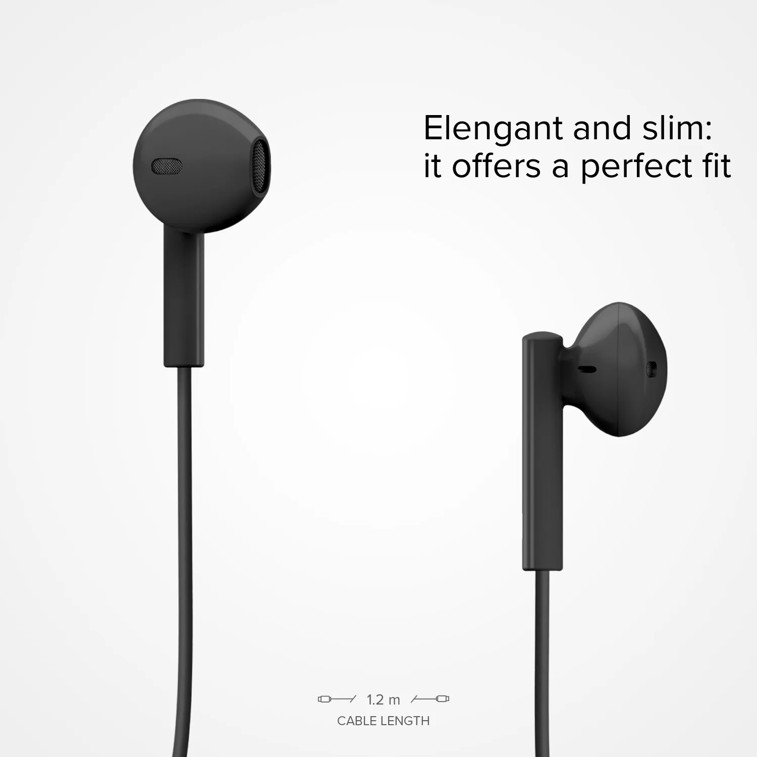SBS Studio Mix 65c USB-C Kopfhörer schwarz semi in-ear