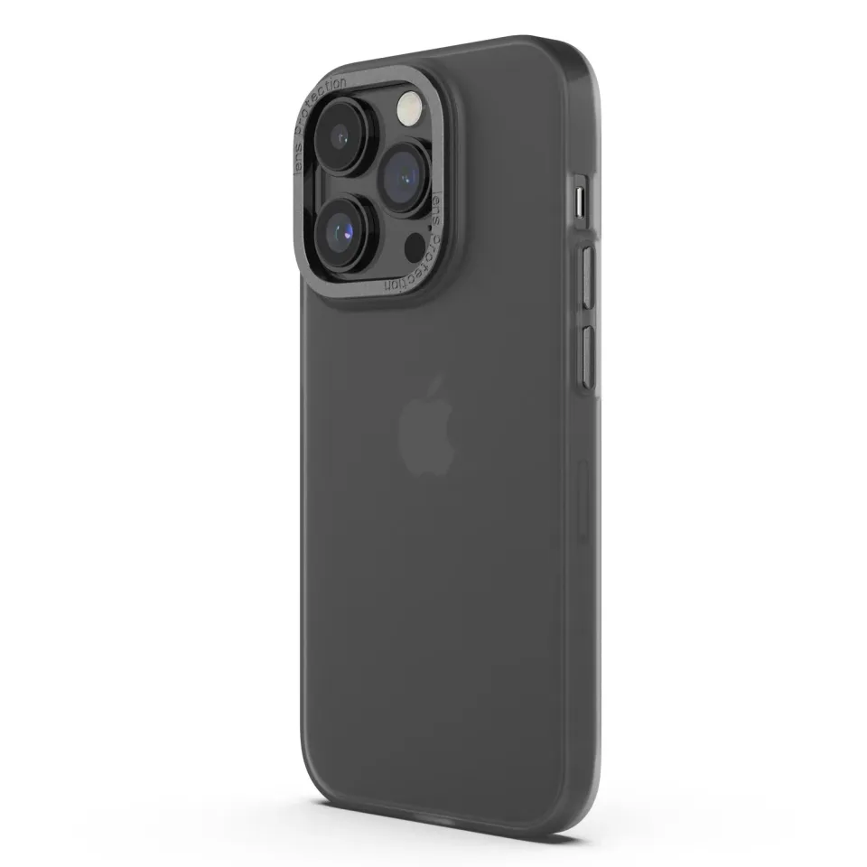 arktis FROZEN iPhone 13 Pro Max Hülle Dark Smoke