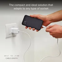 SBS 5W Wandladegerät mit Lightning-Kabel für iPhone