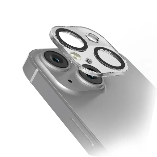 SBS Kameraschutz iPhone 15/15 Plus transparent Glas