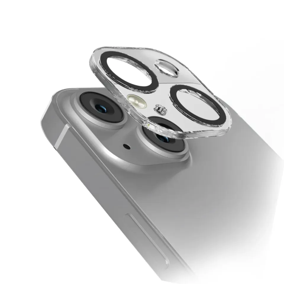 SBS Kameraschutz iPhone 15/15 Plus transparent Glas
