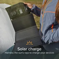 SBS Solarladegerät 21W 2x USB-A für Outdoor