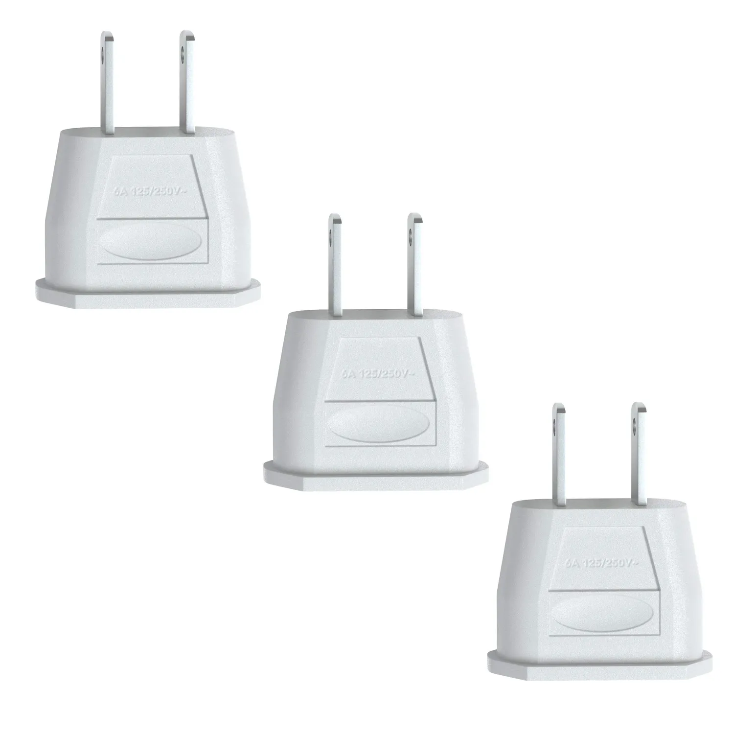 EAZY CASE UK Reiseadapter 2er Set weiß für England
