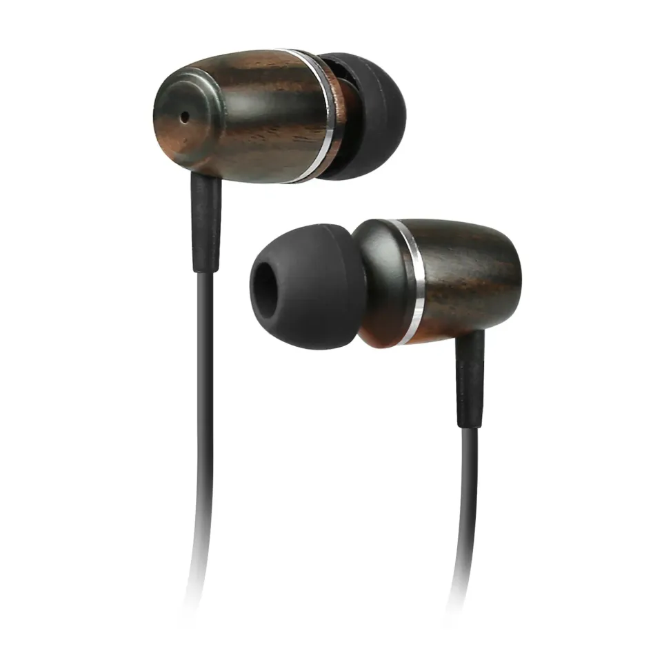 SBS Studio Mix 60 Kopfhörer Kabel 3,5mm Holz schwarz