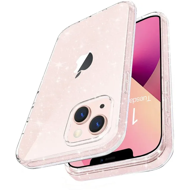 arktis Crystal Glitter iPhone 13 mini Hülle