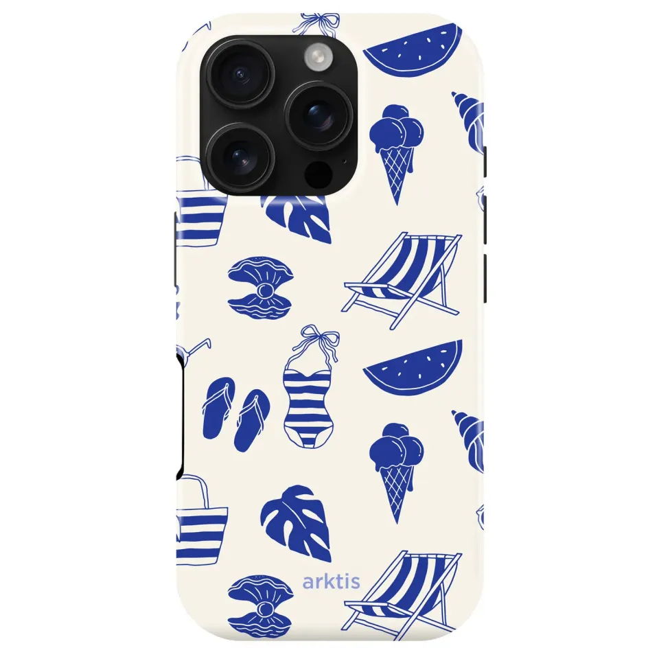 arktis Beach Style iPhone 16 Pro Hülle mit MagSafe