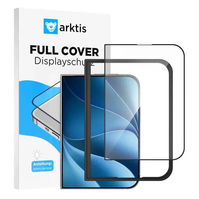arktis iPhone Duo Panzerglas hüllenfreundlich 2 Stück