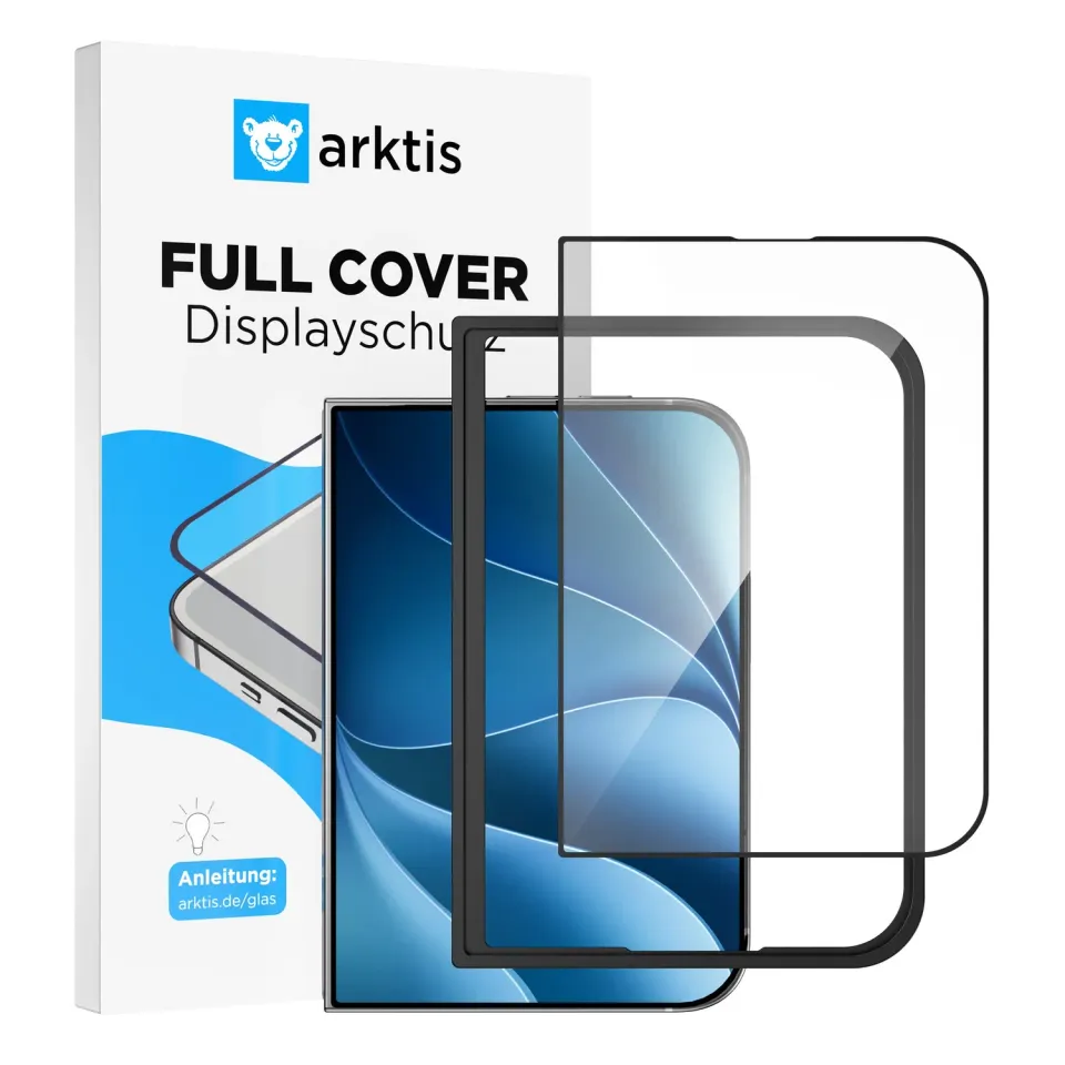 arktis iPhone Duo Panzerglas hüllenfreundlich 2 Stück