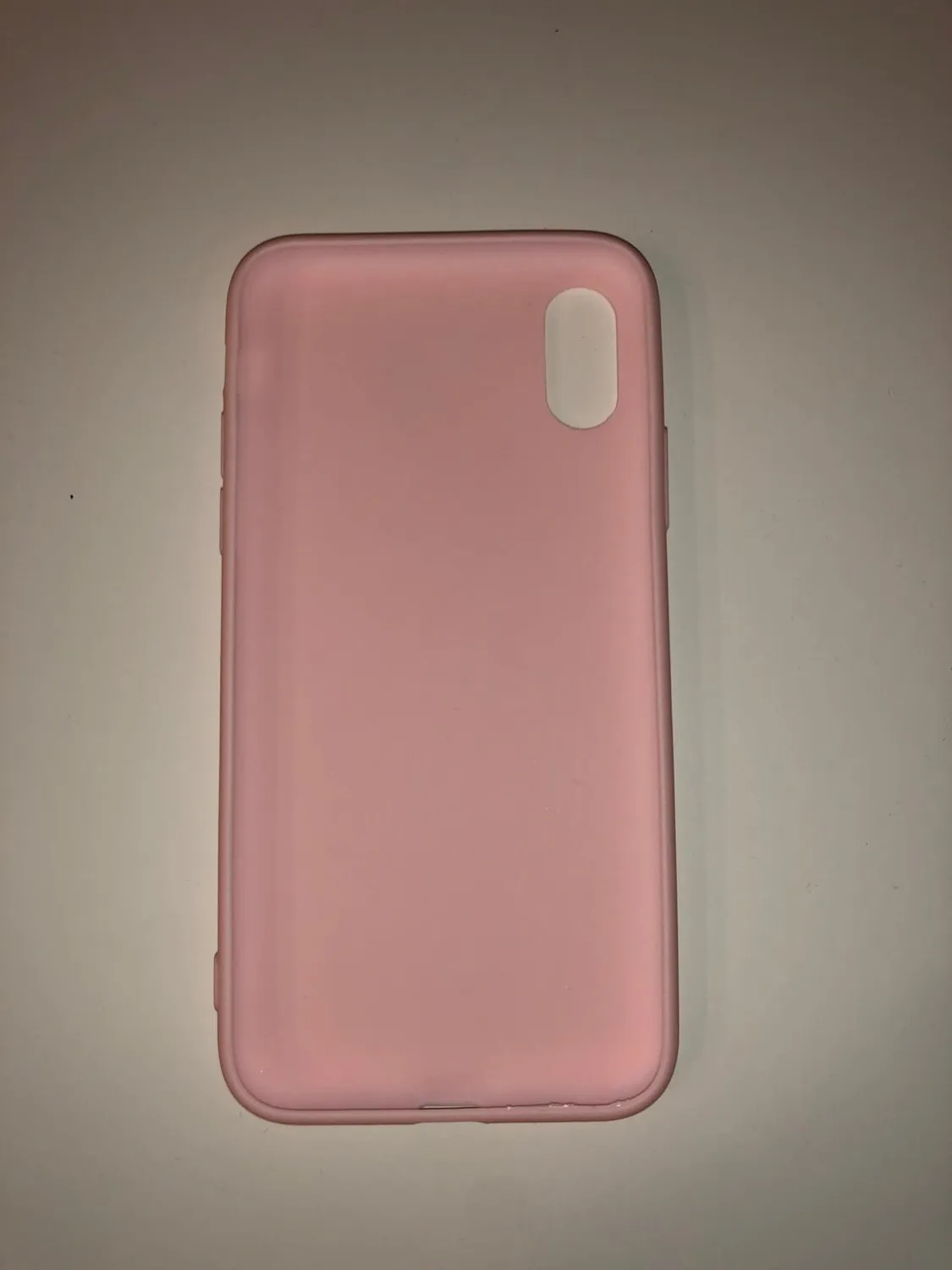 EAZY CASE iPhone X/XS TPU Hülle Brushed Anthrazit Edelstahl-Optik