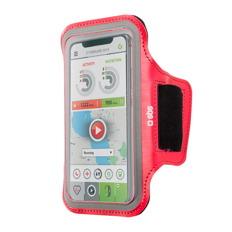 SBS Sport Armband 4,5 Zoll Sporthülle mit Touchfolie