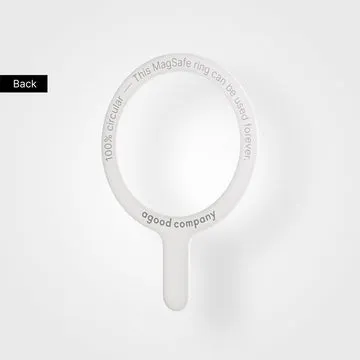 agood company MagSafe Ring Handyring Weiß abnehmbar