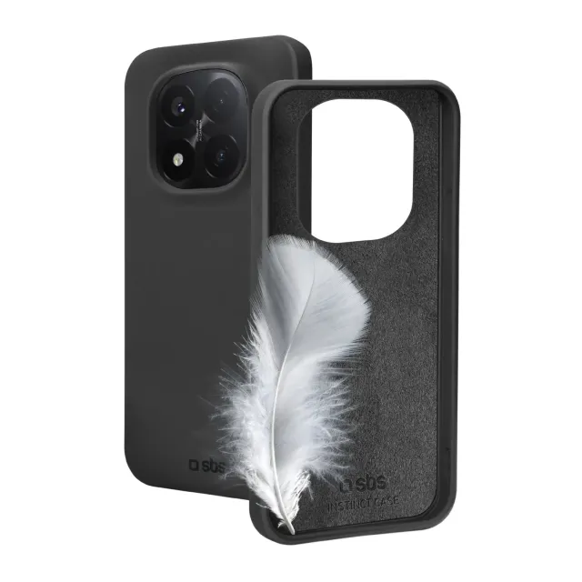 SBS Instinct Cover Xiaomi Redmi Note 14 Pro+ 5G schwarz