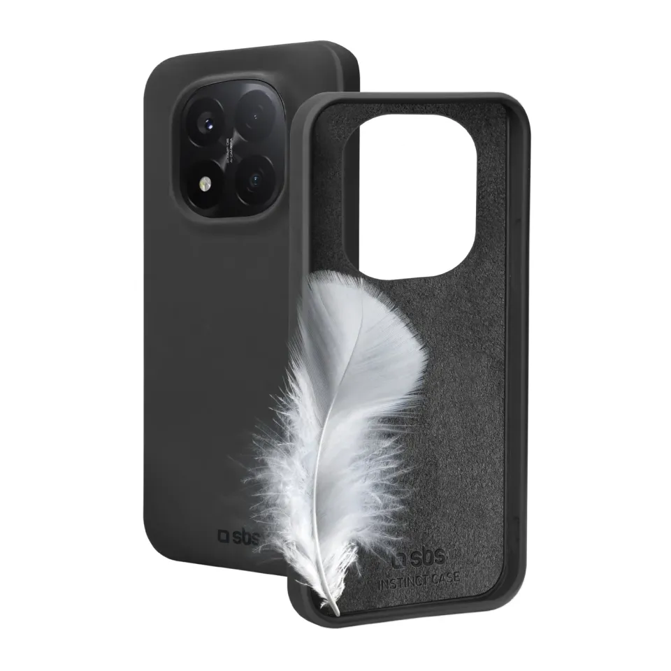 SBS Instinct Cover Xiaomi Redmi Note 14 Pro+ 5G schwarz