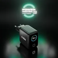 SBS 70W USB-C Wandladegerät TFT-Display 3-Port