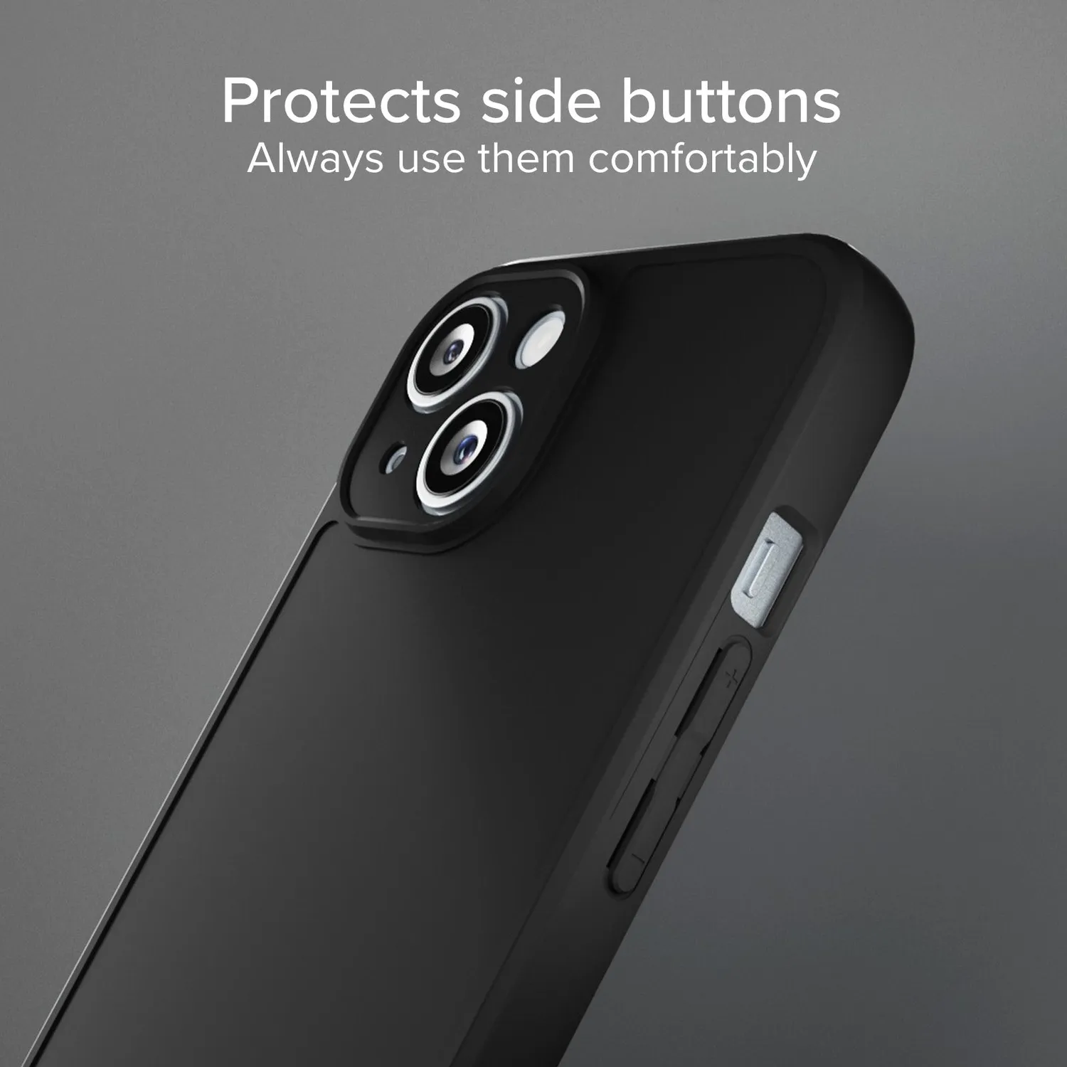 SBS D3O Handyhülle iPhone 15 Plus schwarz