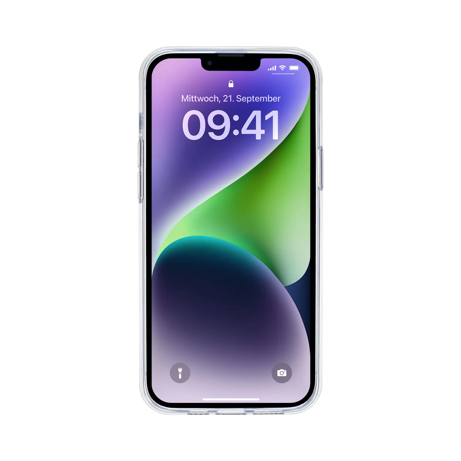 Artwizz IcedClip Clear iPhone 14 Plus Hülle matt UV-fest