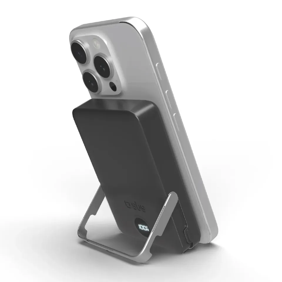 SBS Wireless Powerbank 10000 mAh MagSafe Stand Display