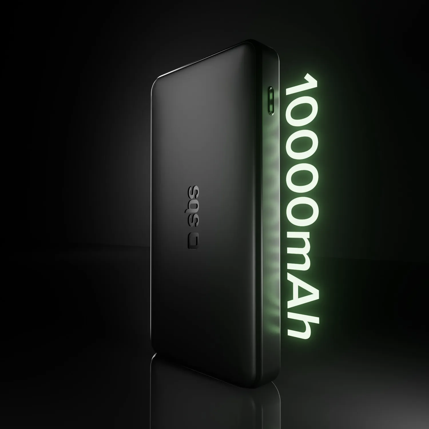 SBS Powerbank 10000 mAh 20W PD mit 3 Anschlüssen
