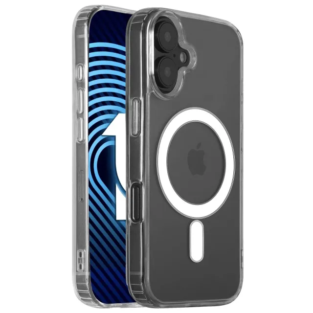 arktis Air Case iPhone 16 Hülle transparent MagSafe