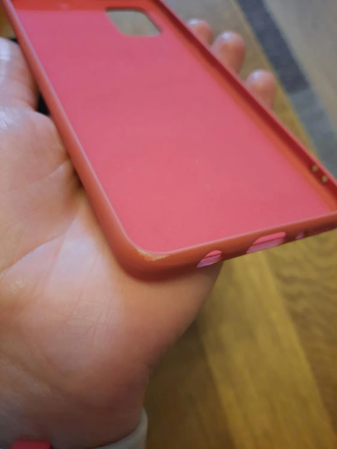 EAZY CASE Galaxy A51 Silikonhülle Alt Rosa matt