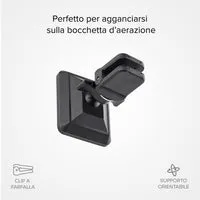 SBS Magnet Handyhalterung Auto Lüftung schwarz