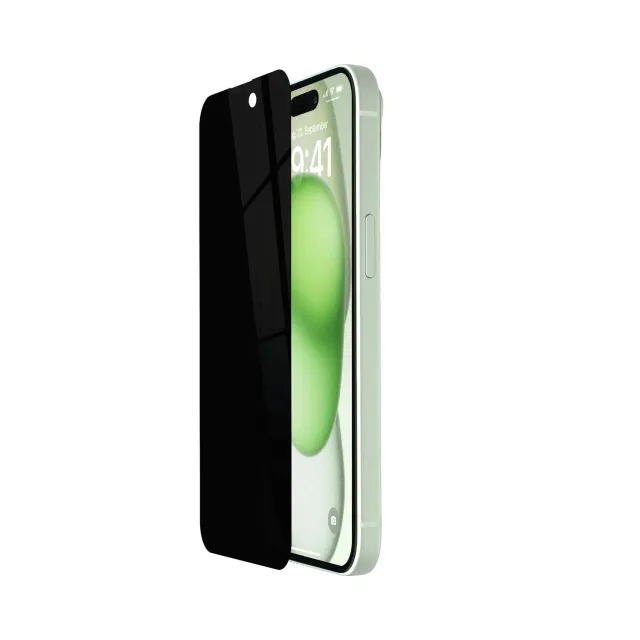 Artwizz PrivacyGlass iPhone 16 Displayschutz Blickschutz