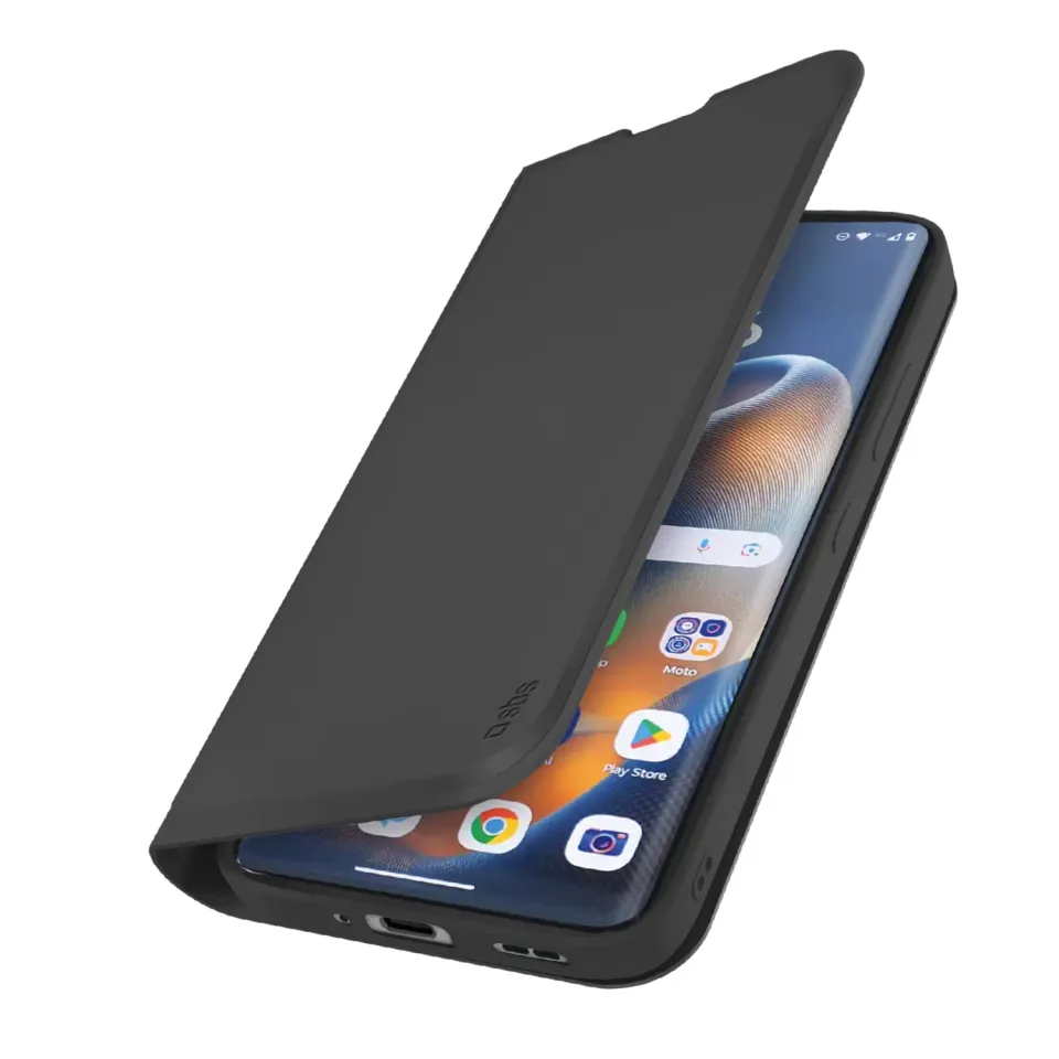 SBS Wallet Smooth Klapphülle Motorola Edge 60 schwarz