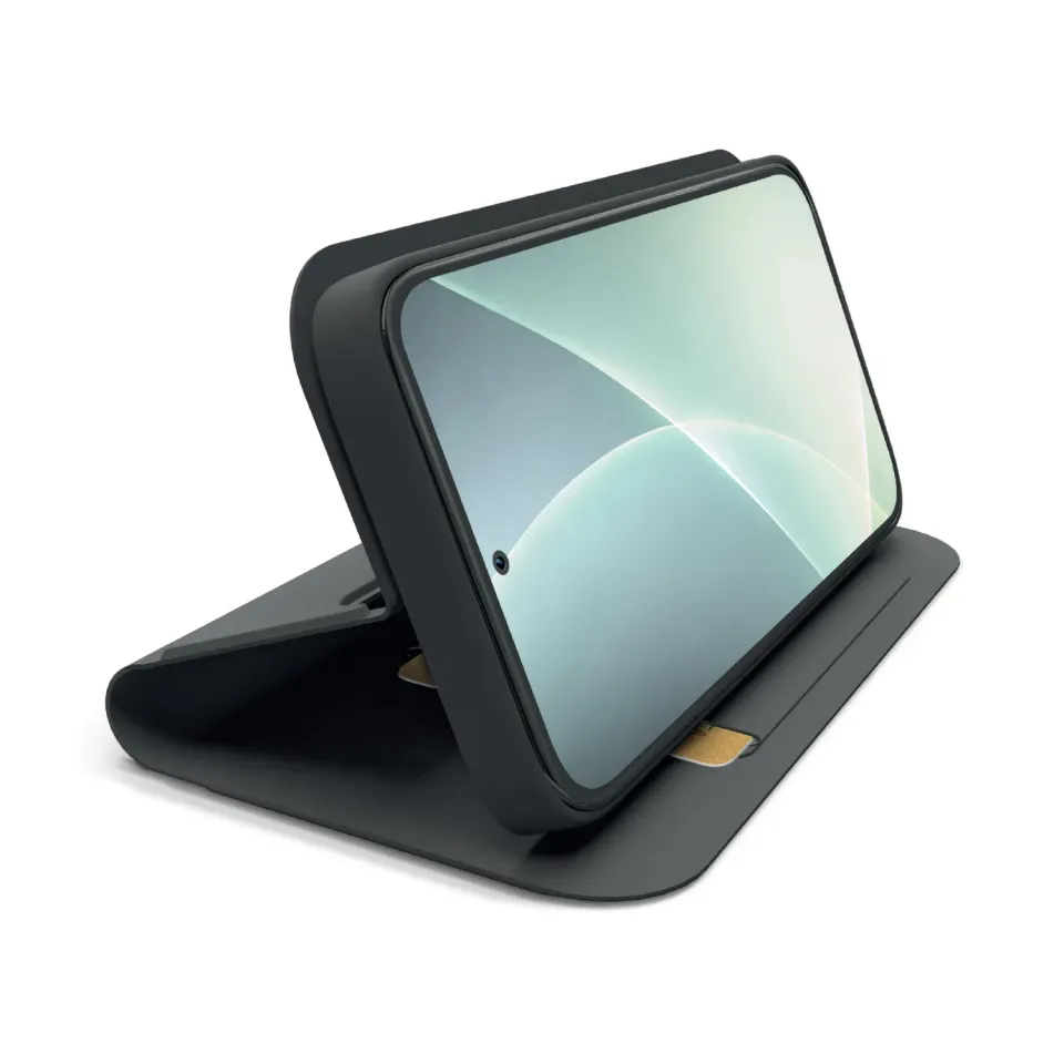 SBS Wallet Smooth Xiaomi 17 Klapphülle Schwarz Kartenfach
