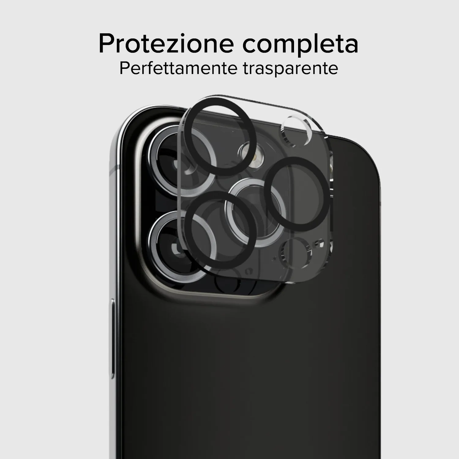 SBS Lens Protector iPhone 16 Pro Kameraschutz transparent