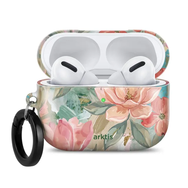 arktis AirPods Pro 3 Hülle Pastel Flowers Polycarbonat