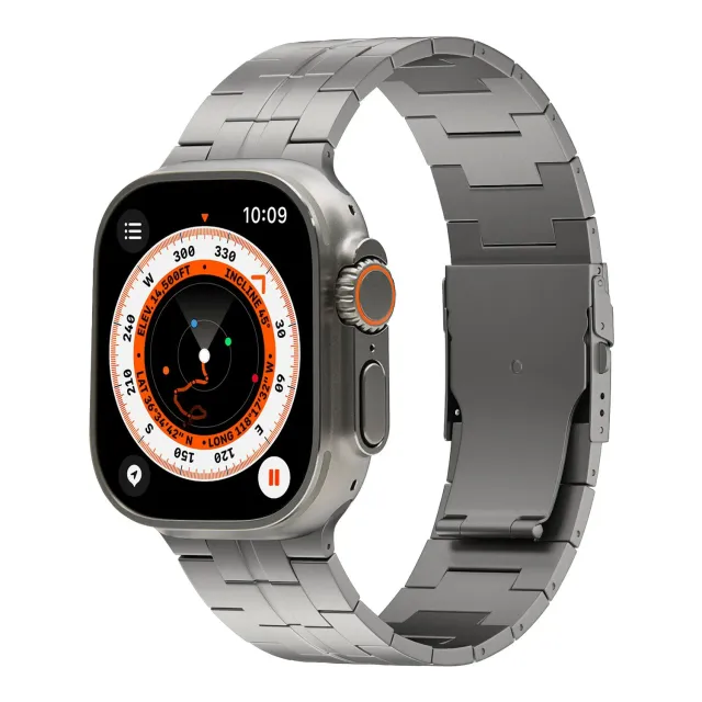 arktisband TITANIUM X-15 Apple Watch Ultra Armband Titan Natur