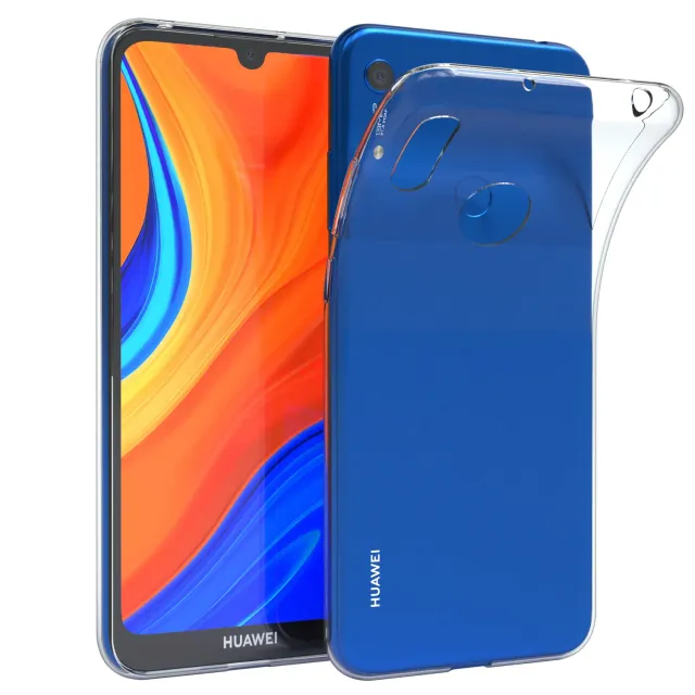 EAZY CASE Huawei Y6s Silikonhülle Clear transparent 0,8mm