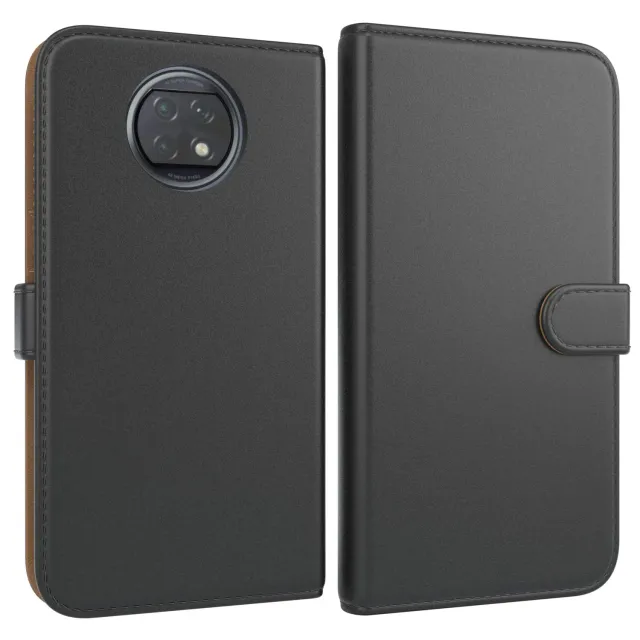 EAZY CASE Redmi Note 9T 5G Klapphülle Book Schwarz Magnet