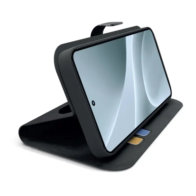 SBS Book Pixel 11 Pro XL Wallet Case Schwarz mit Stand